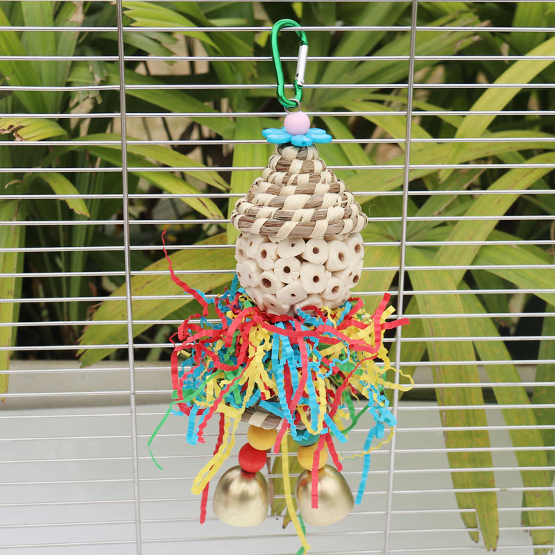 Paper Straw Color - Bird toys, straw hats, colored shredded