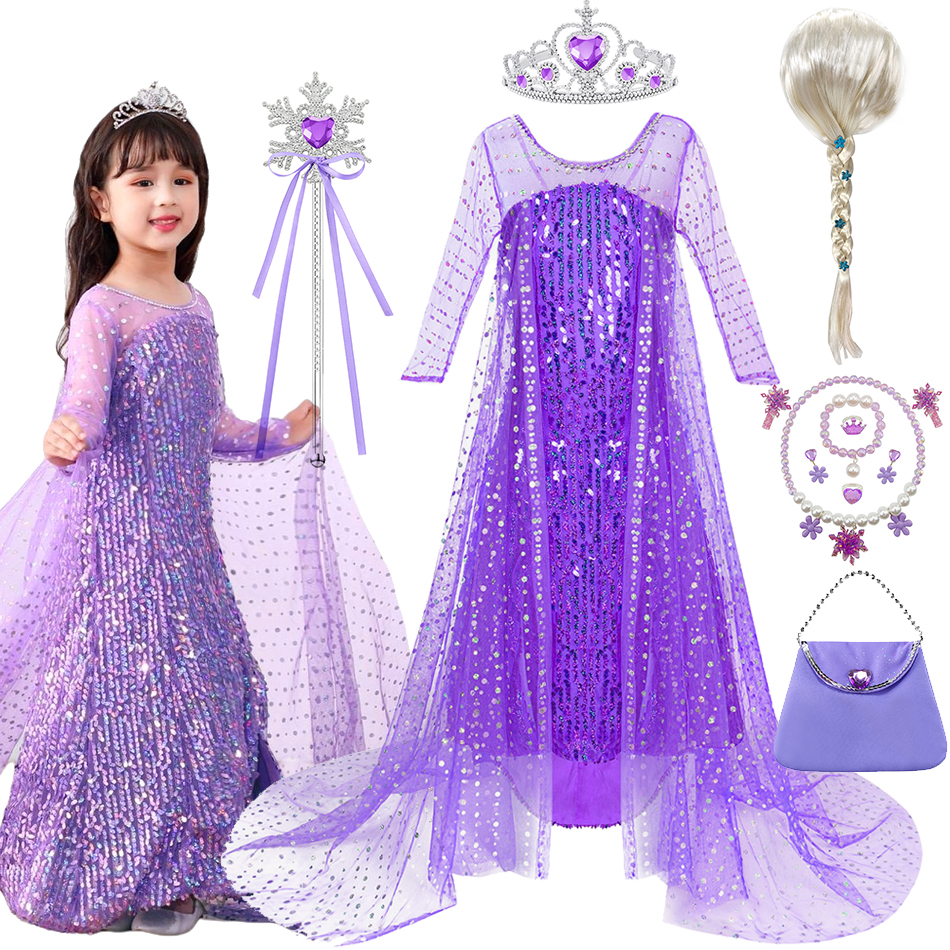 Glitter Tablecloth - Girls Princess Costume Kids Sequin Tulle