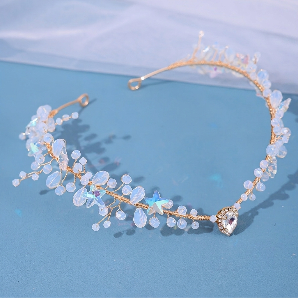 Bridal Hairband Triangular Cry - Event Party 리뷰 및 가격