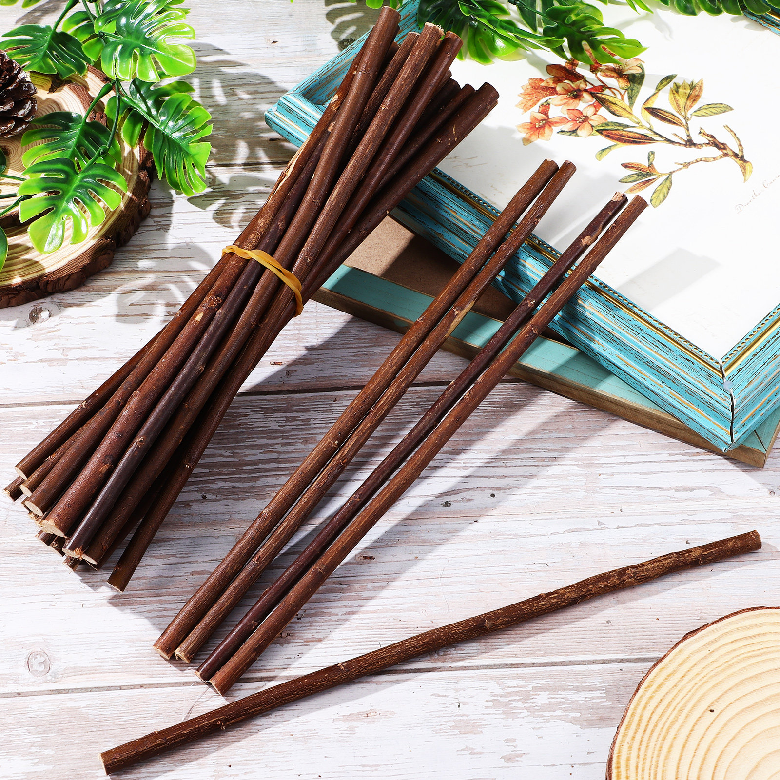 50Pcs Wood Twigs Sticks Dried  - Centerpiece Stick 리뷰 및 가격