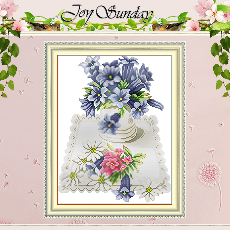 Blue Flowers On Lace Napkins P - Napkin Folding Set 리뷰 및 가격