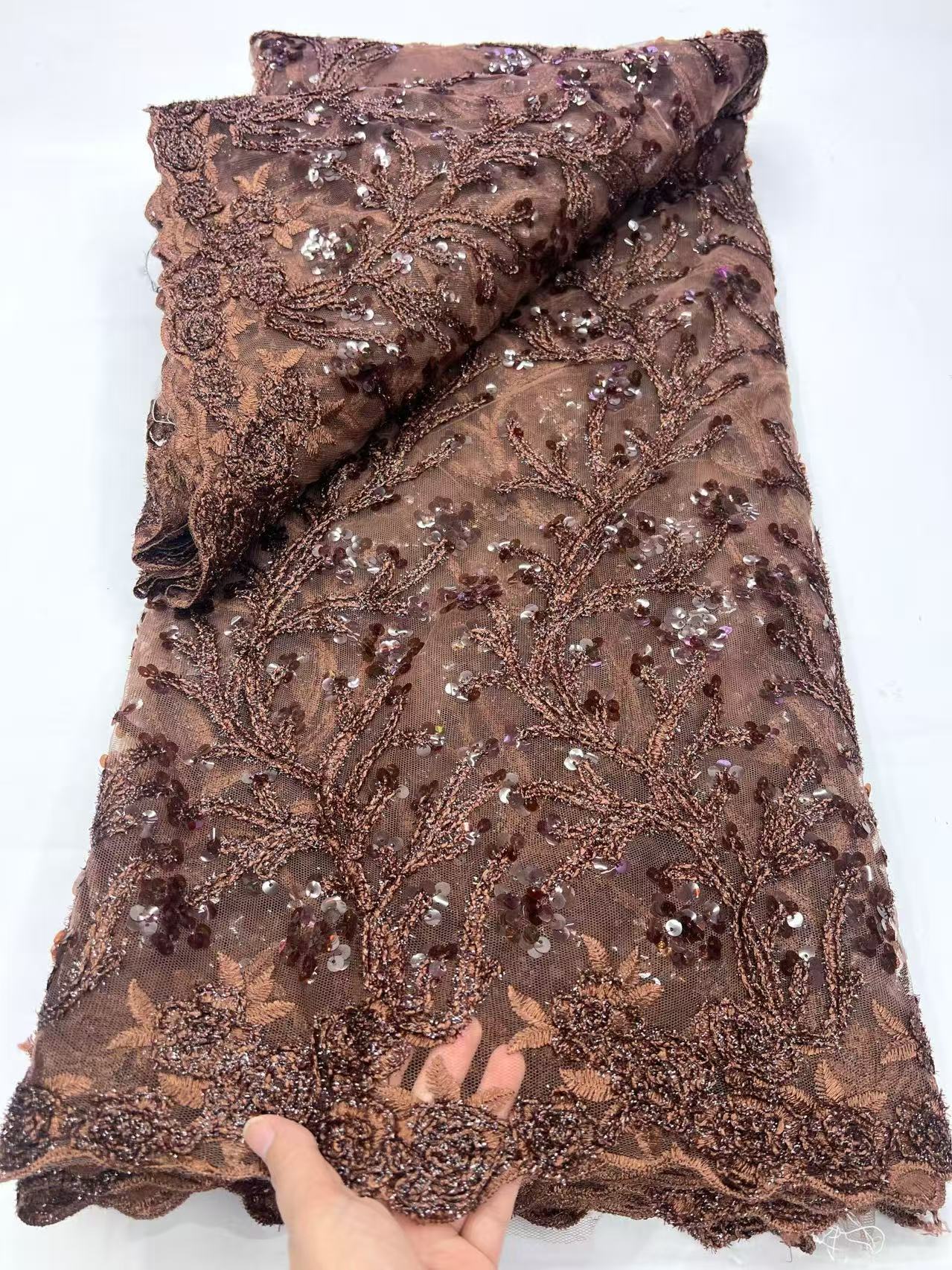 Luxury French Tulle Lace Fabri - Glitter Tablecloth 리뷰 및 가격