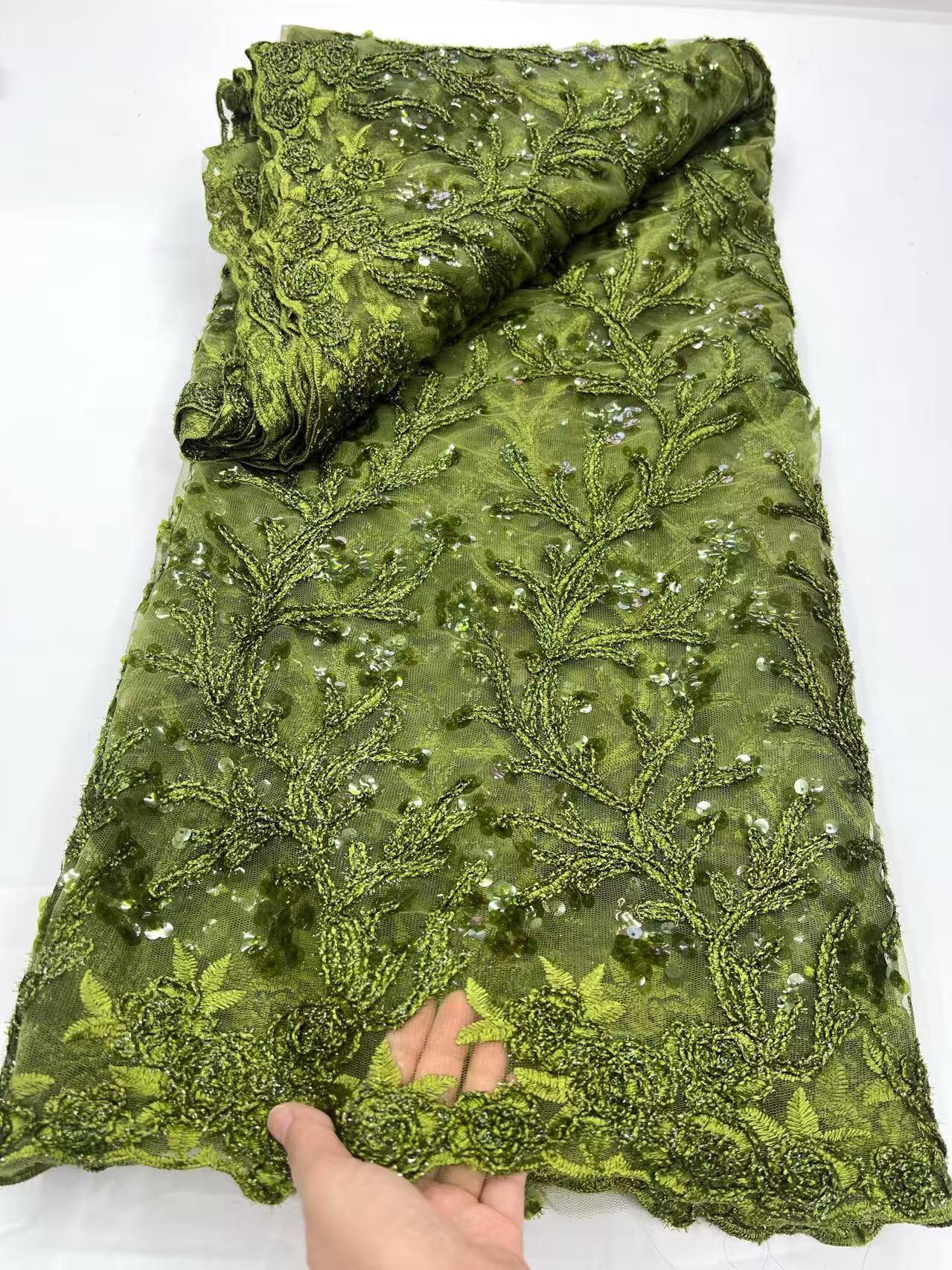 Luxury French Tulle Lace Fabri - Glitter Tablecloth 리뷰 및 가격