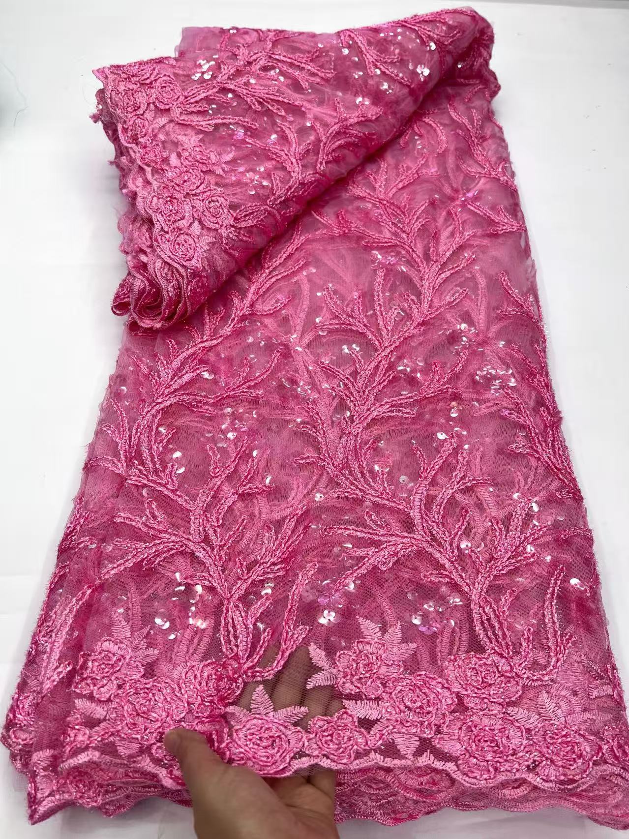 Luxury French Tulle Lace Fabri - Glitter Tablecloth 리뷰 및 가격