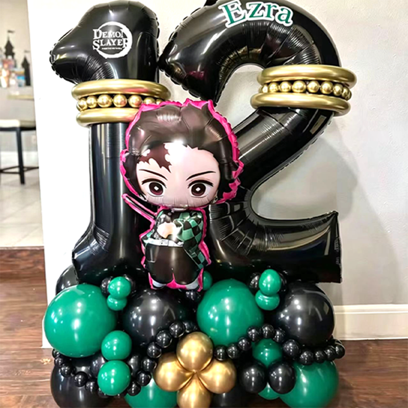 Premium Demon Slayer Theme Bal - Balloon Arch Kit 리뷰 및 가격