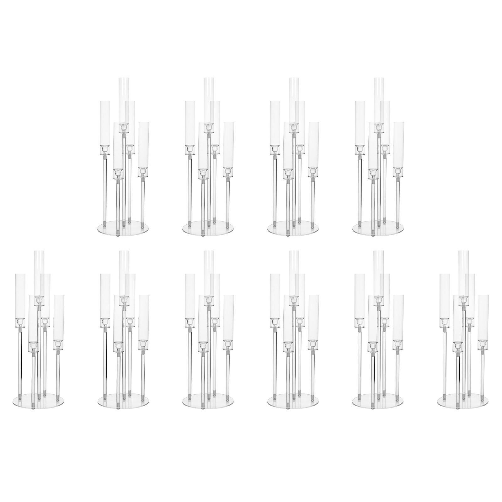 20/10PCS 5 Arm Acrylic Candle  - Centerpiece Stick 리뷰 및 가격