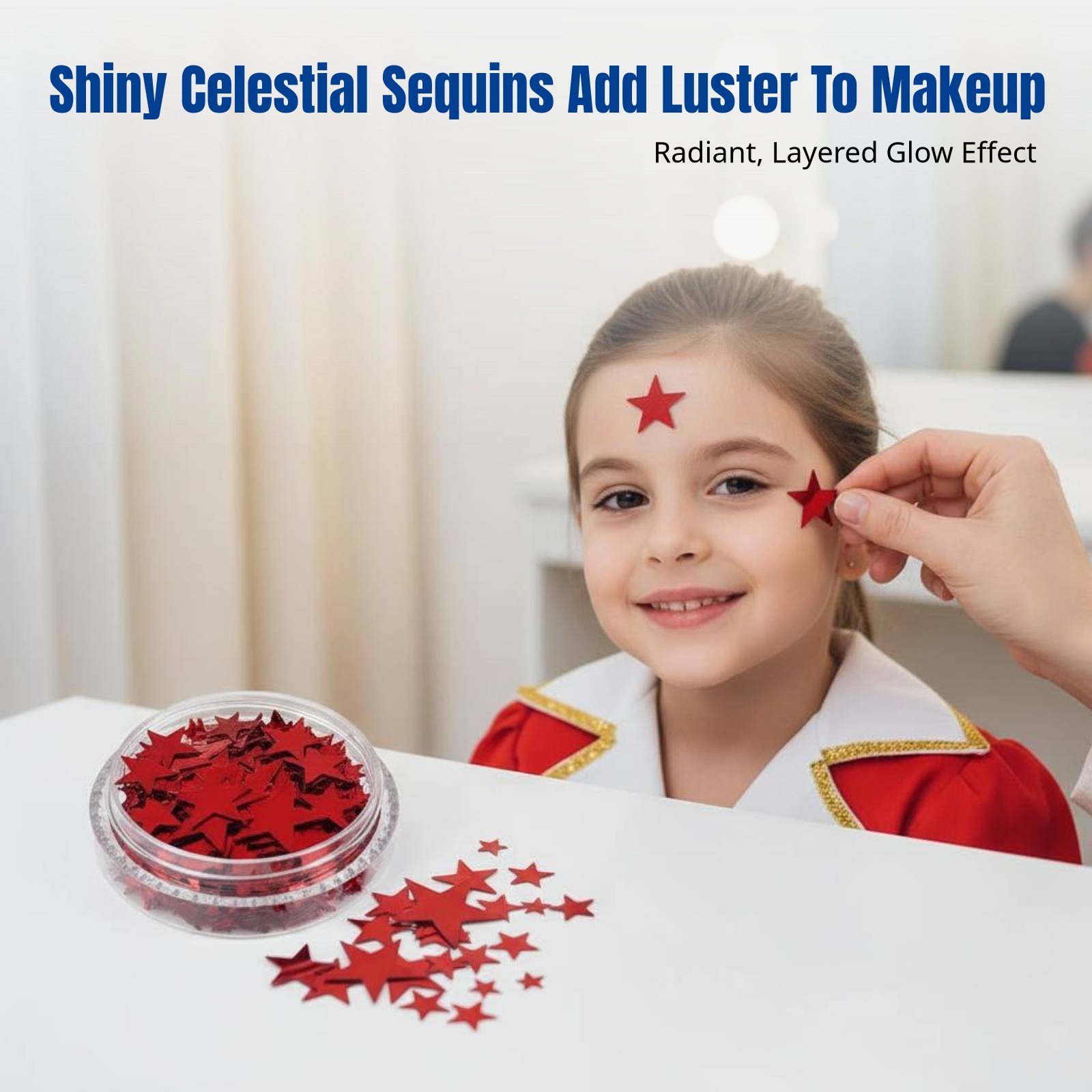 Celestial Sparkle Face Sticker - Event & Party Supply Photos 리뷰 및 가격