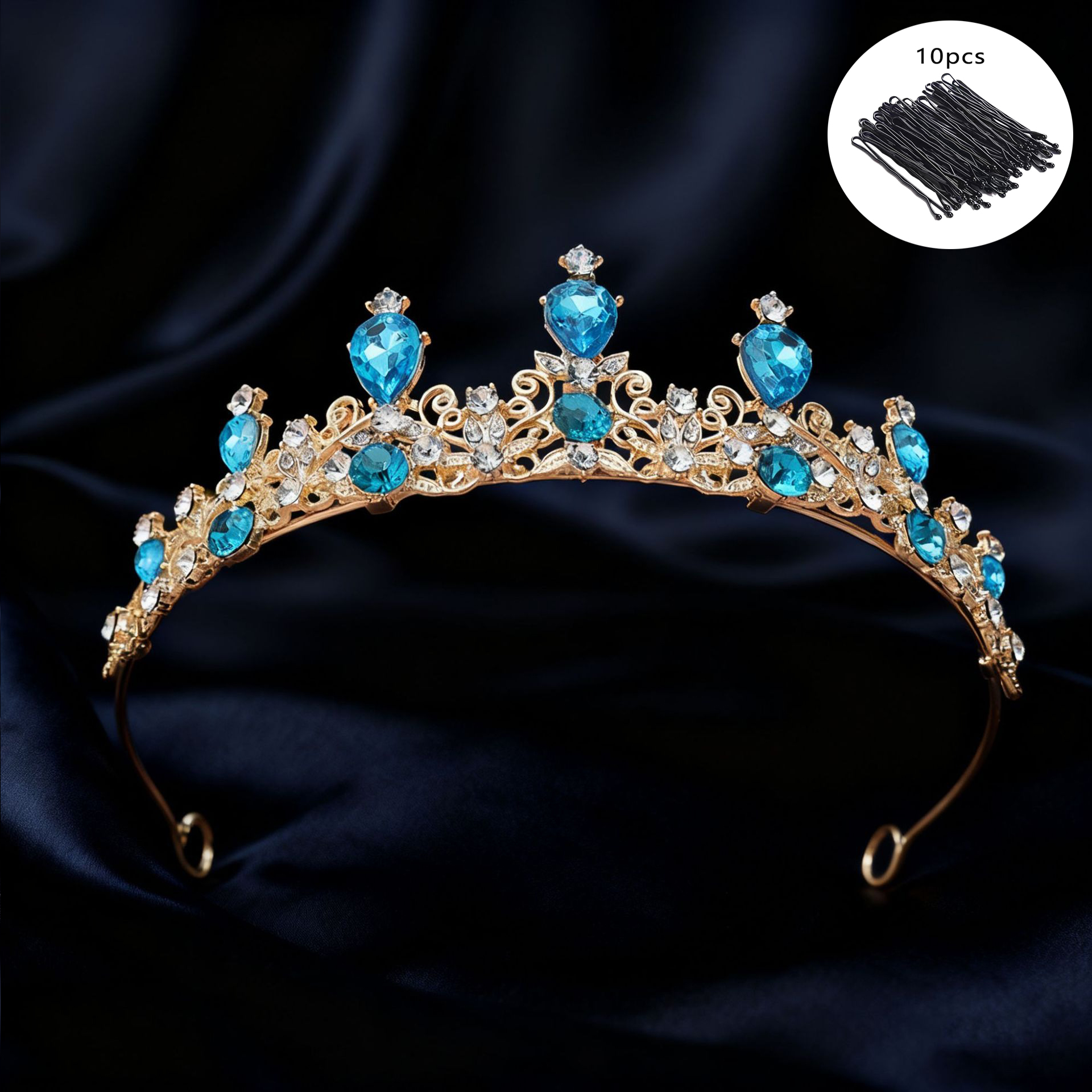 Bridal Tiara Vintage Scroll Rh - Event & Party Supply Photos 리뷰 및 가격
