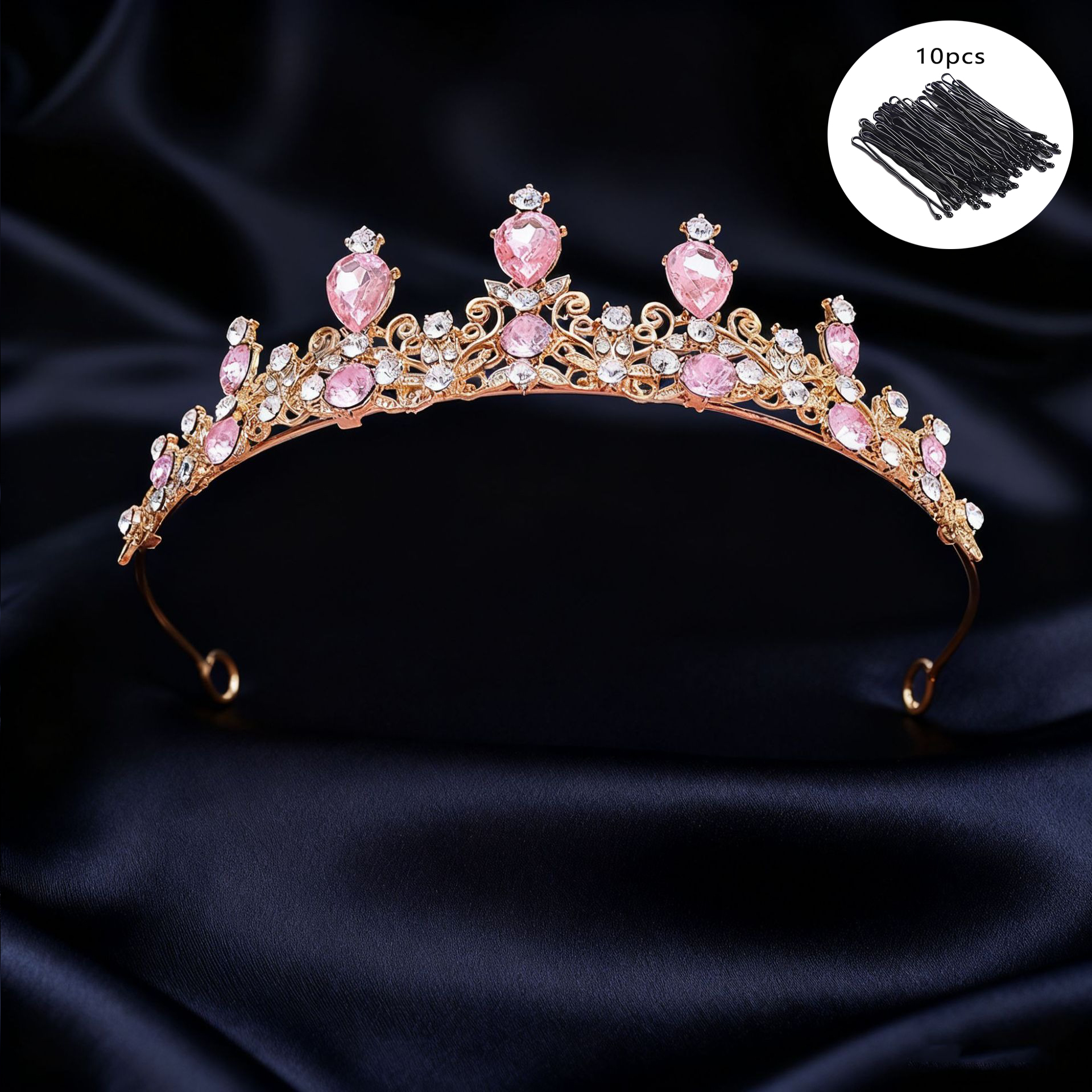 Bridal Tiara Vintage Scroll Rh - Event & Party Supply Photos 리뷰 및 가격