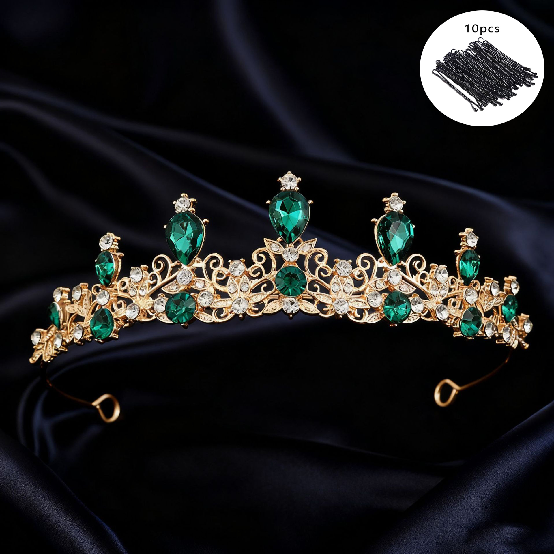 Bridal Tiara Vintage Scroll Rh - Event & Party Supply Photos 리뷰 및 가격