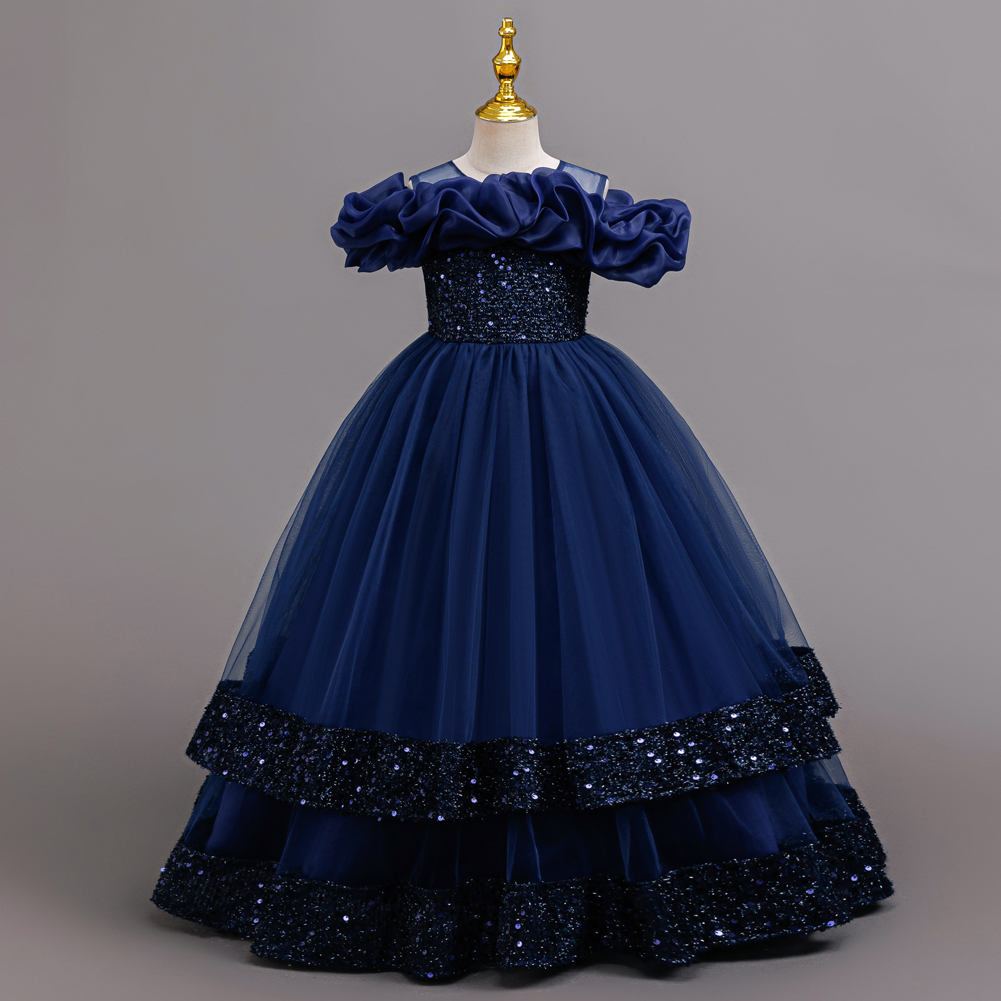Girls Princess Off Shoulder Ru - Glitter Tablecloth 리뷰 및 가격