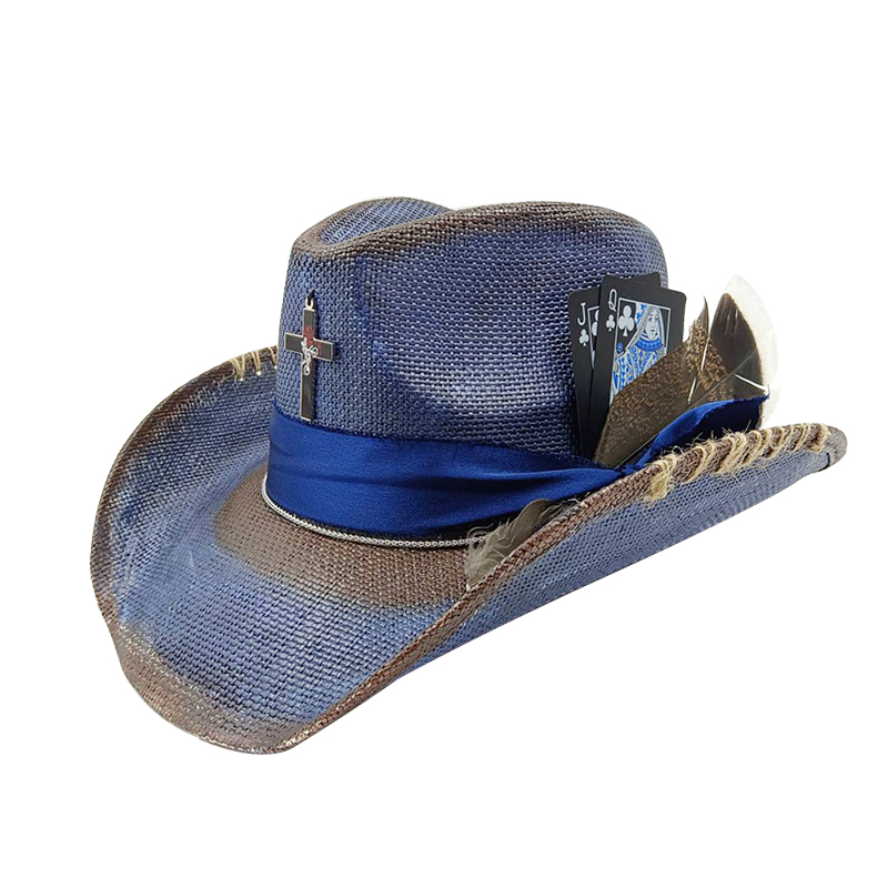Western summer cowboy hat stra - Paper Straw Color 리뷰 및 가격