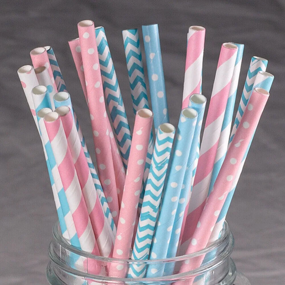 100 Bulk Packed Paper Straws P - Paper Straw Color 리뷰 및 가격