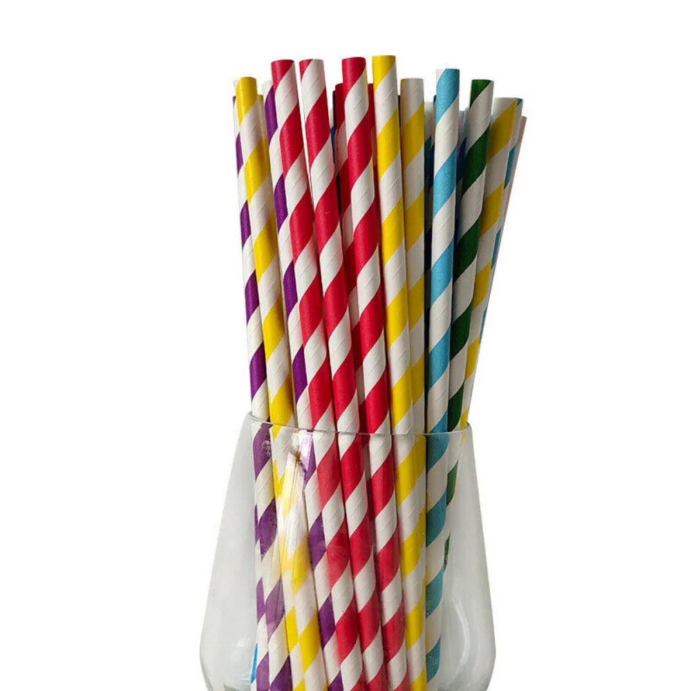 100 Bulk Packed Paper Straws P - Paper Straw Color 리뷰 및 가격