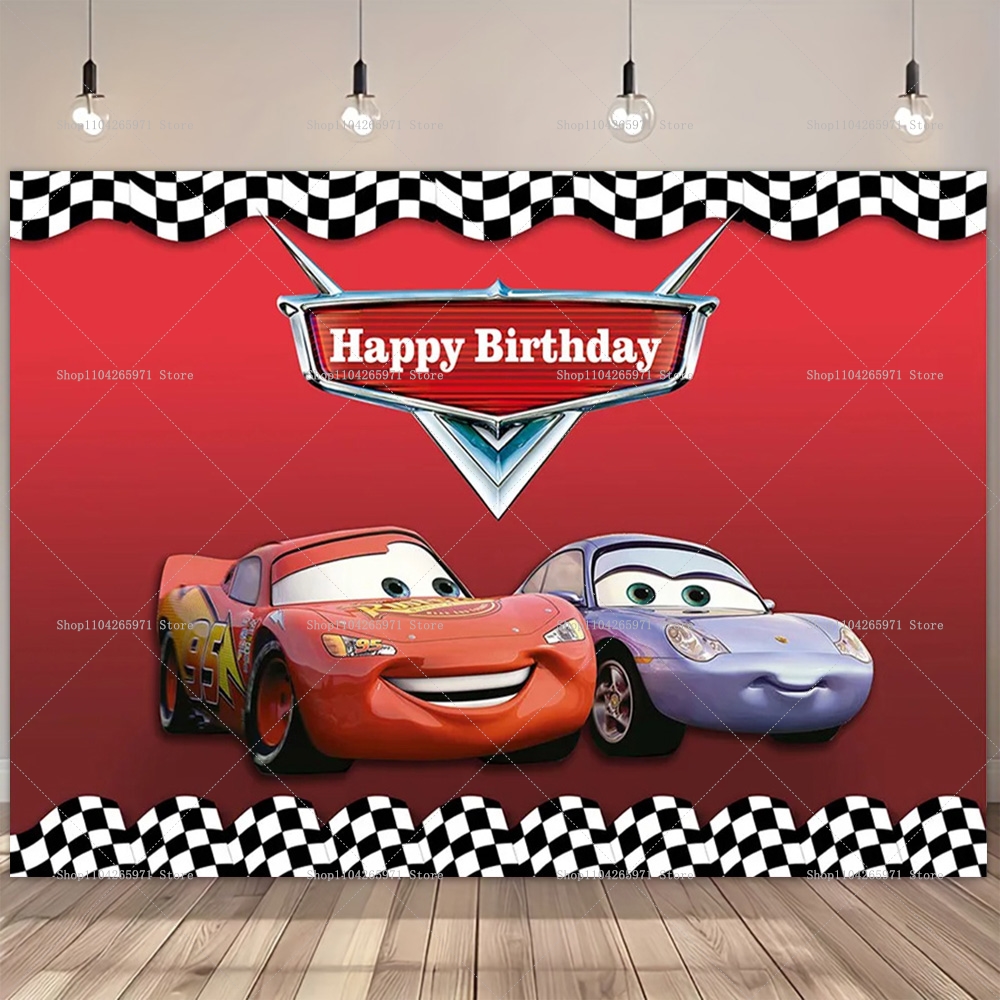 Movie Cars Theme Backdrop For  - Party Event Supplier 리뷰 및 가격