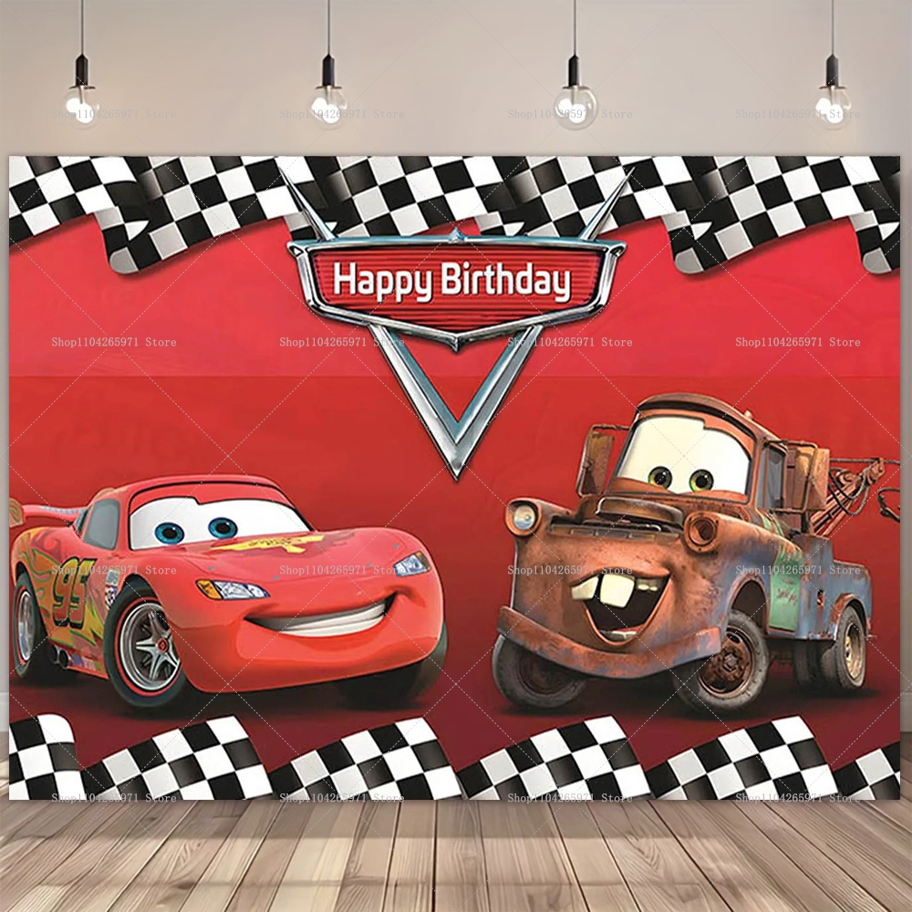 Movie Cars Theme Backdrop For  - Party Event Supplier 리뷰 및 가격