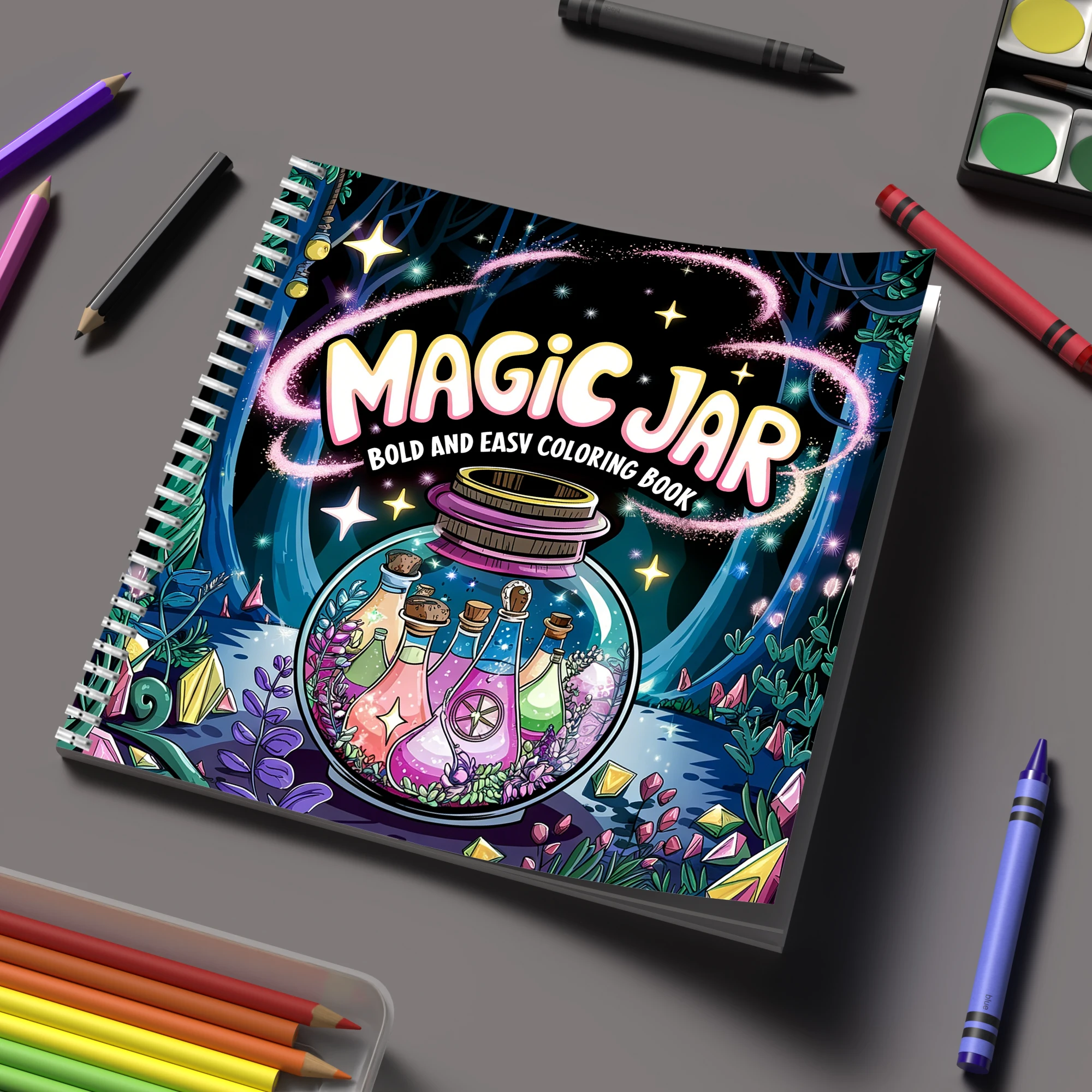 Coloring Book Magic Jar for Ad - Supply Event 리뷰 및 가격