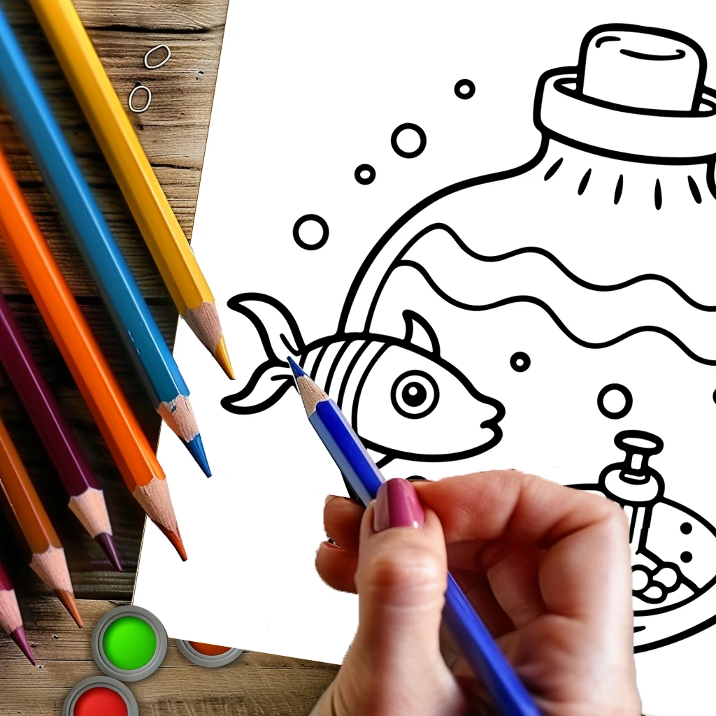 Coloring Book Magic Jar for Ad - Supply Event 리뷰 및 가격