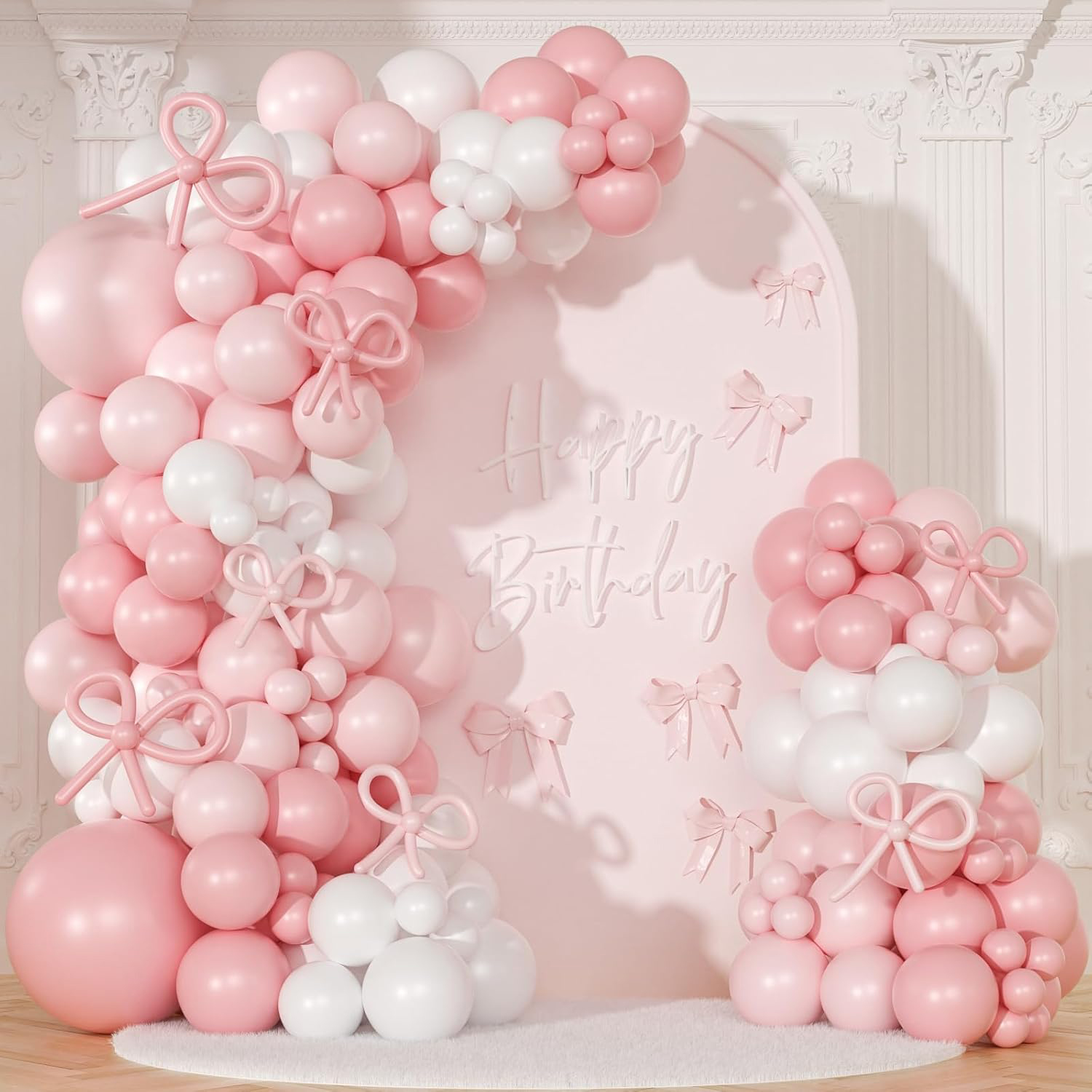 145Pcs Coquette Birthday Decor - Balloon Arch Kit 리뷰 및 가격