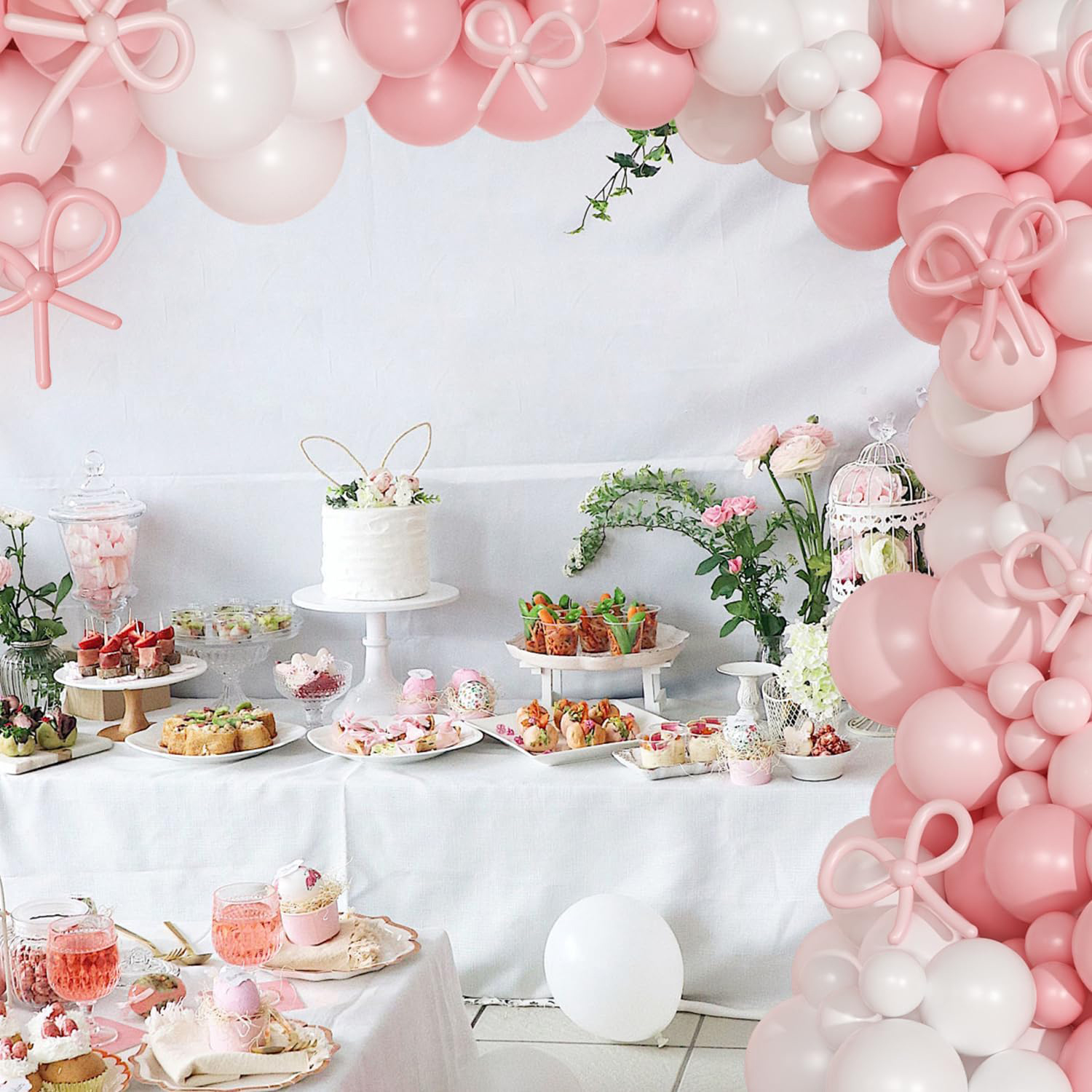 145Pcs Coquette Birthday Decor - Balloon Arch Kit 리뷰 및 가격