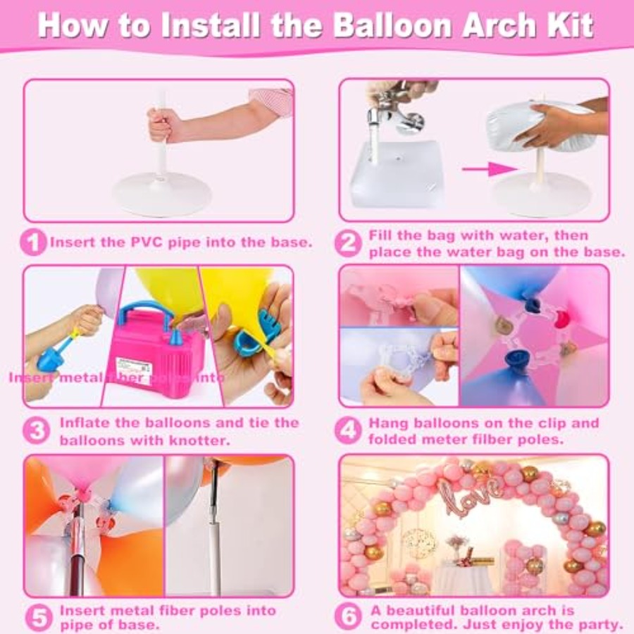 Balloon Arch Kit and Balloon P - Balloon Arch Kit 리뷰 및 가격