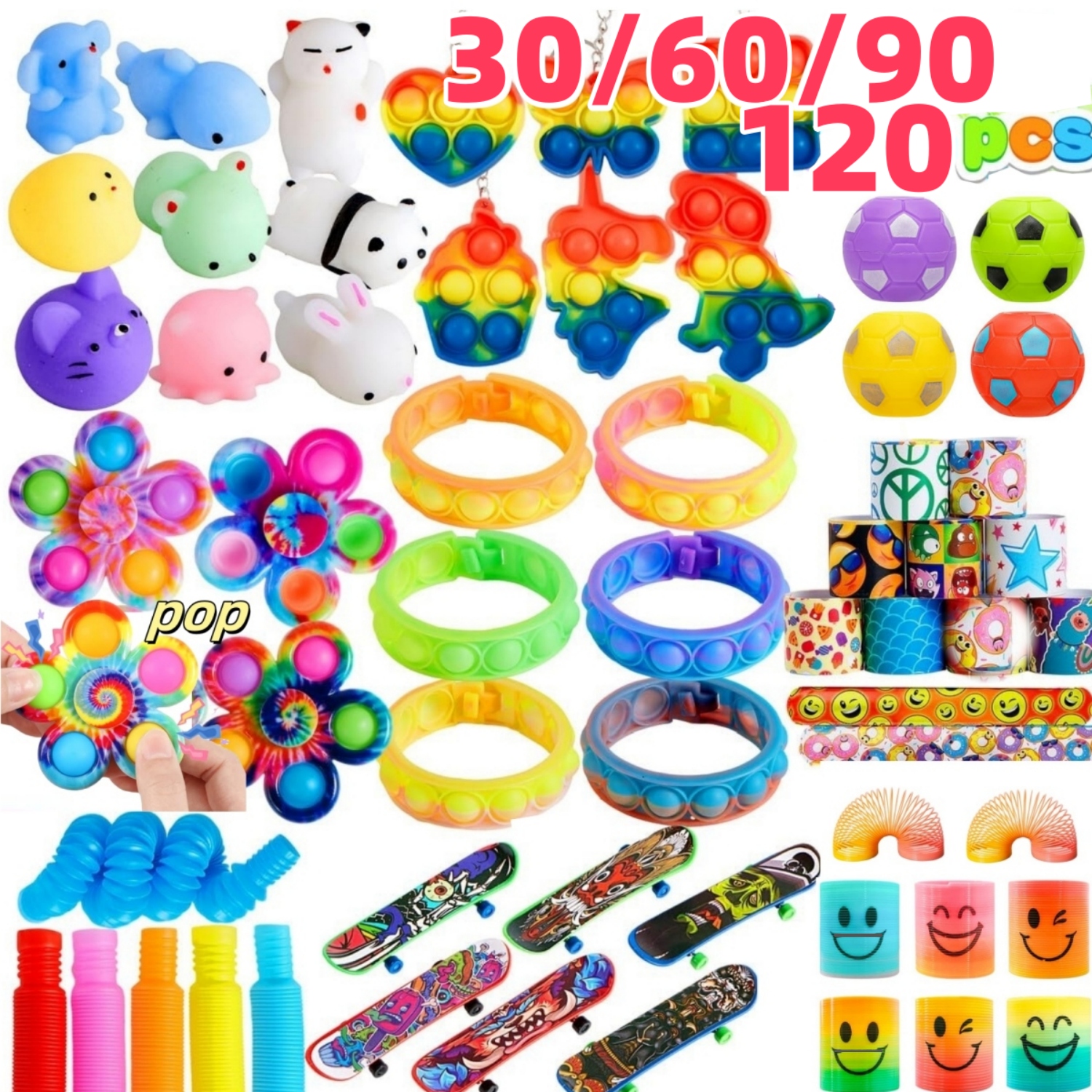 Bulk Pack of 30-120 Popular Fi - Event Party 리뷰 및 가격