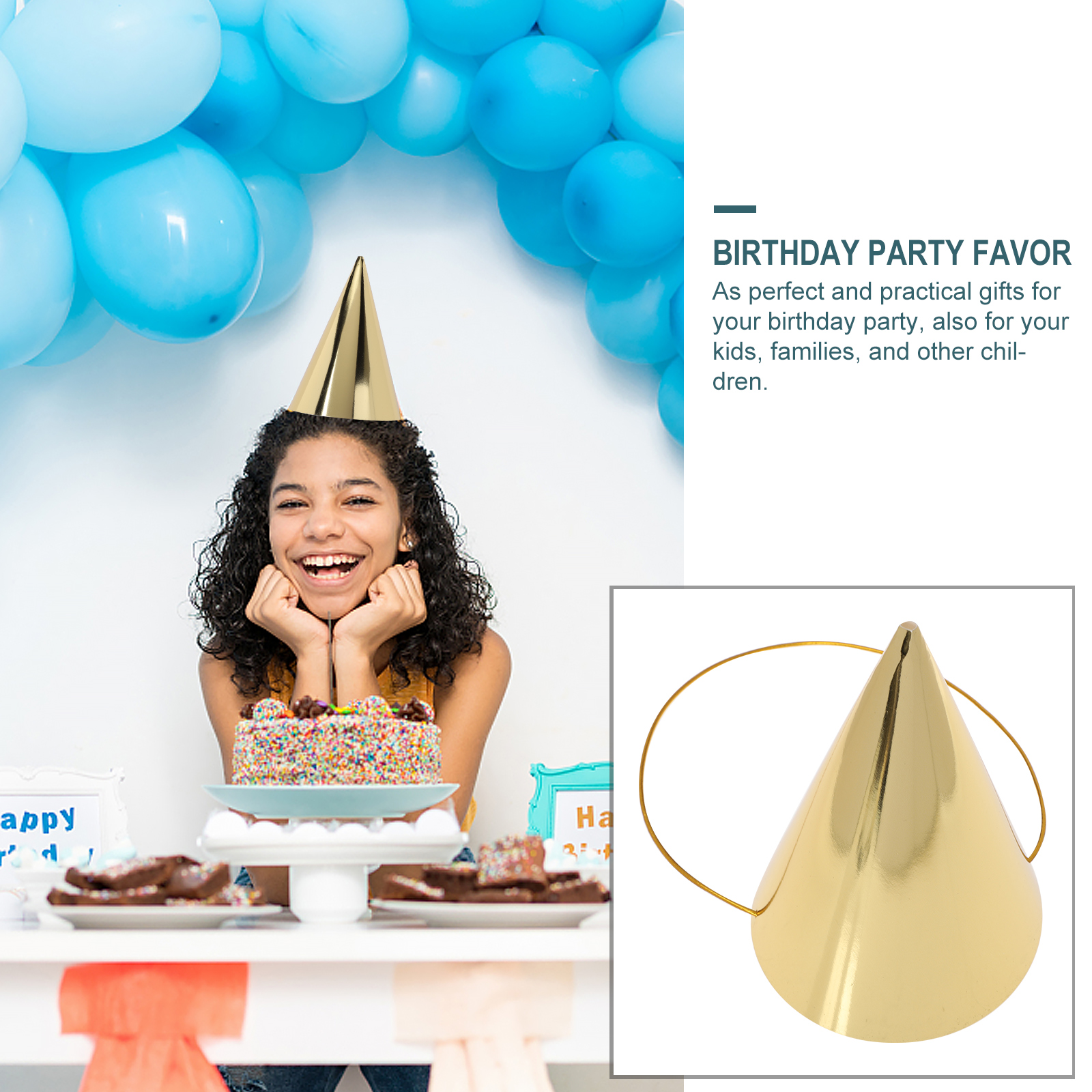  8 Pcs Birthday Hat Celebratio - Party Hat Cone 리뷰 및 가격