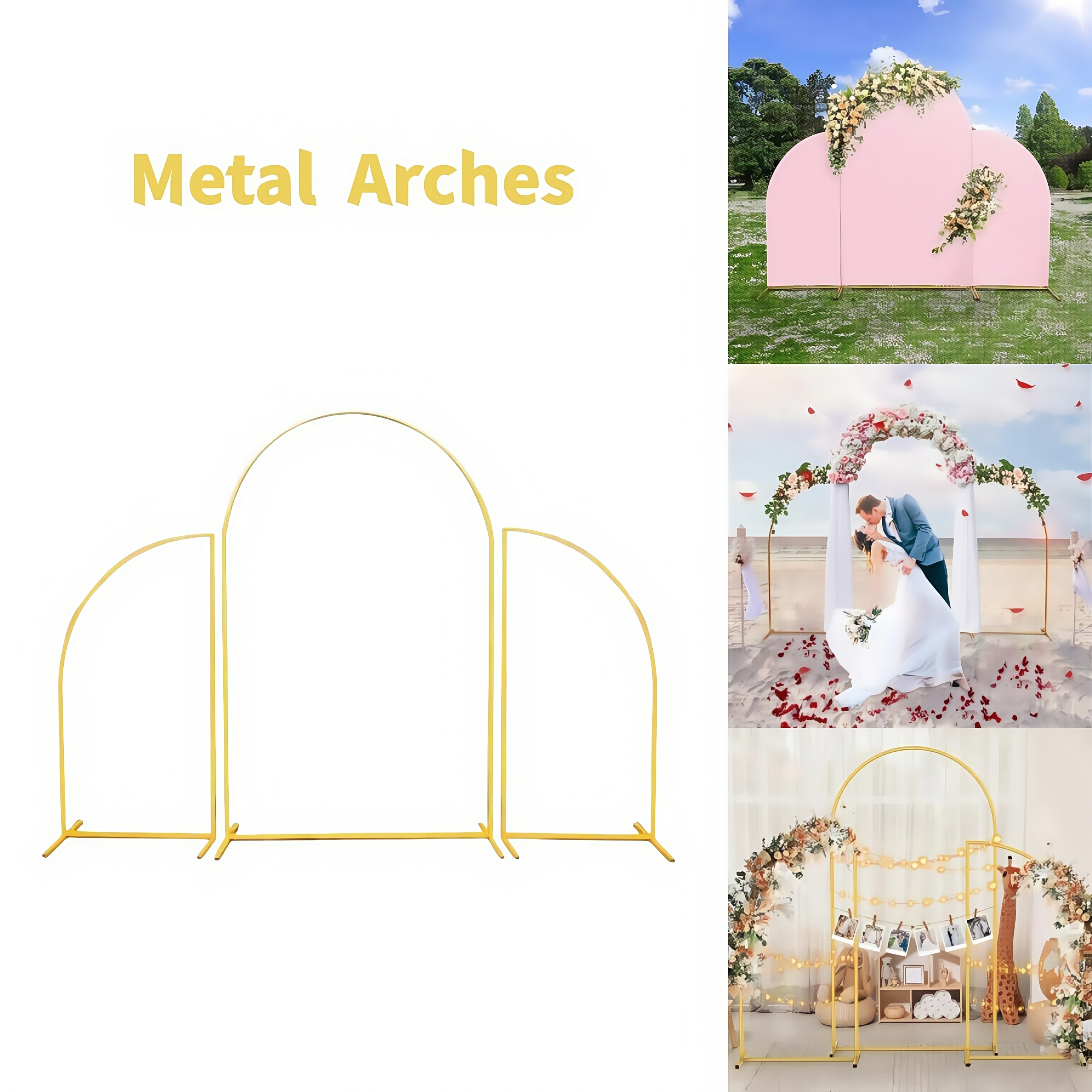 Crown Metal Arch Stand,3pcs Se - Balloon Arch Kit 리뷰 및 가격