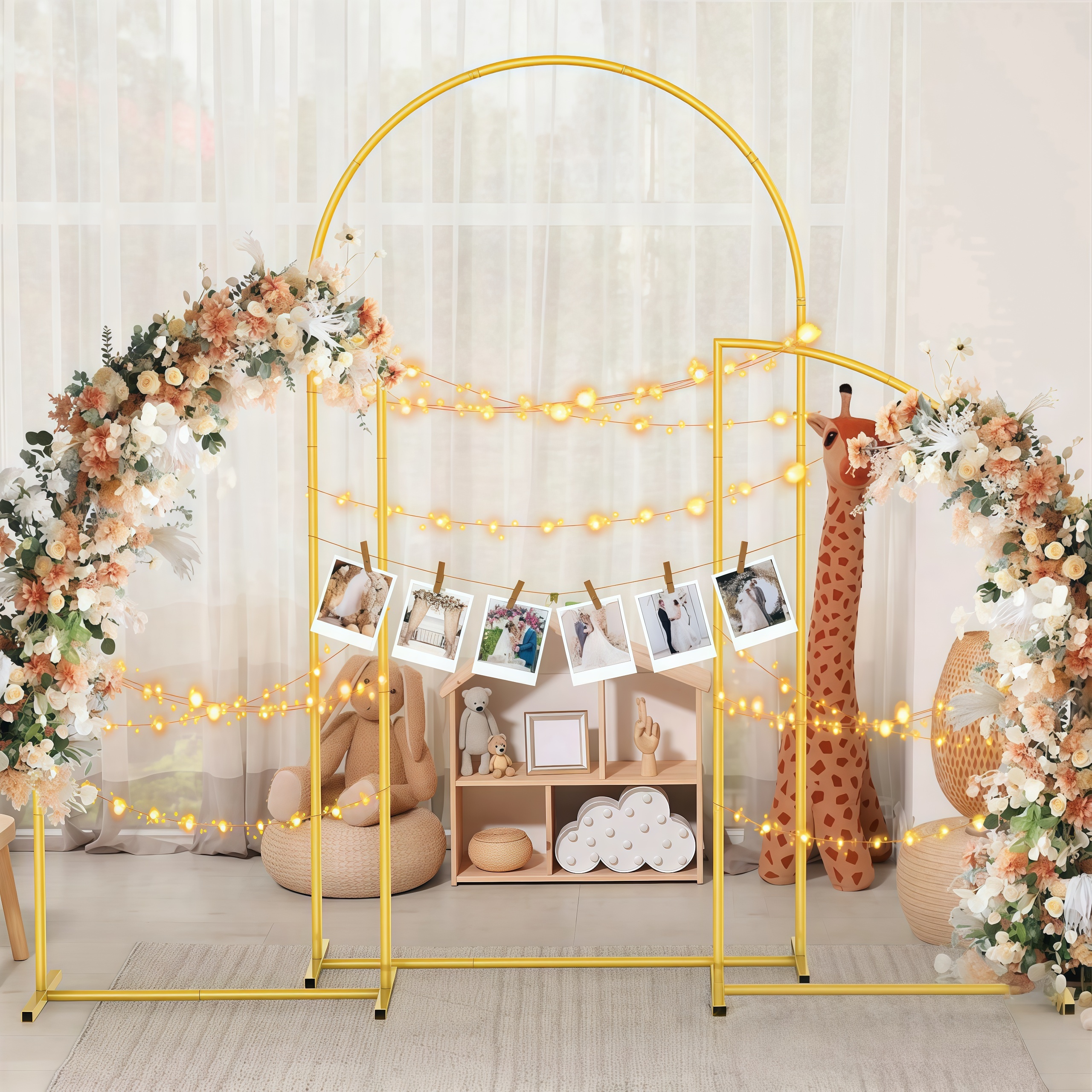 Crown Metal Arch Stand,3pcs Se - Balloon Arch Kit 리뷰 및 가격