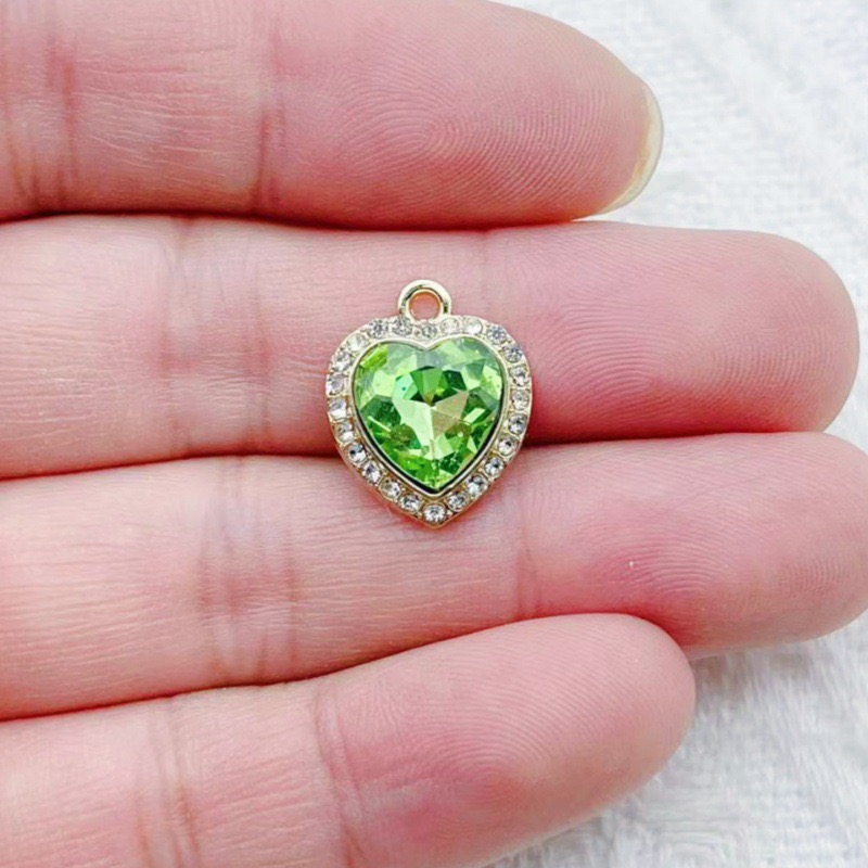 10pcs heart-shaped inlaid colo - Event Party 리뷰 및 가격
