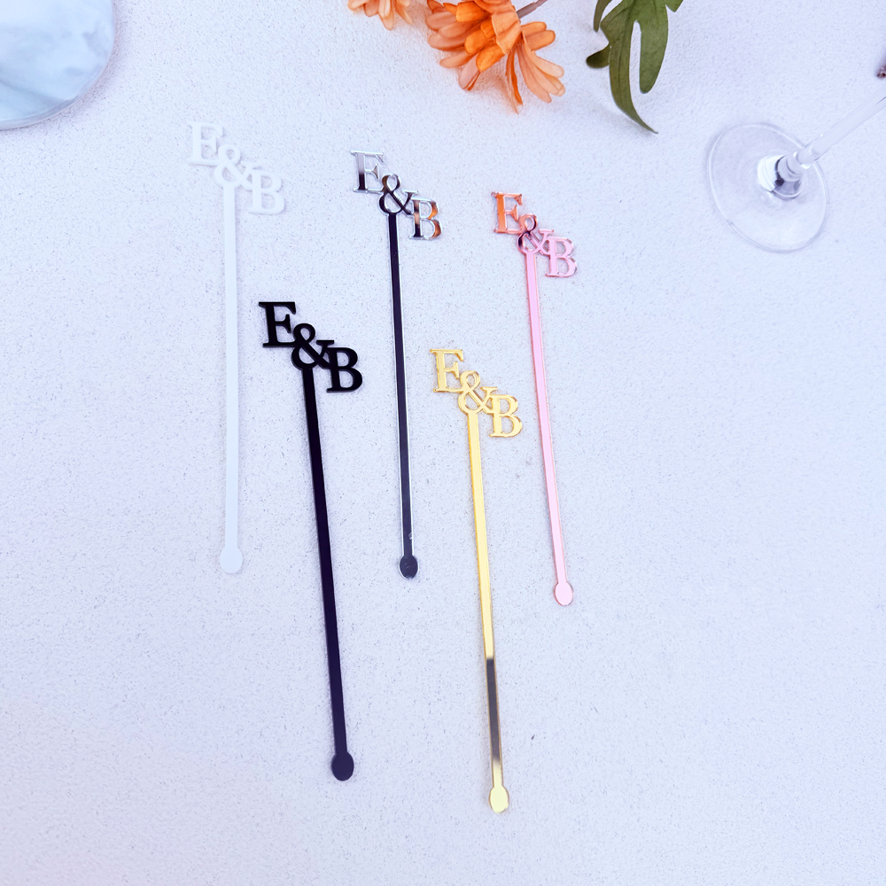 20pcs/50pcs Custom Initial nam - Centerpiece Stick 리뷰 및 가격