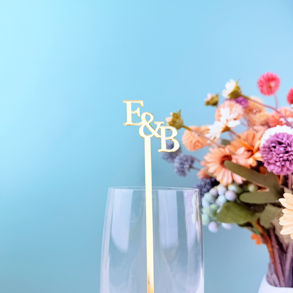 20pcs/50pcs Custom Initial nam - Centerpiece Stick 리뷰 및 가격