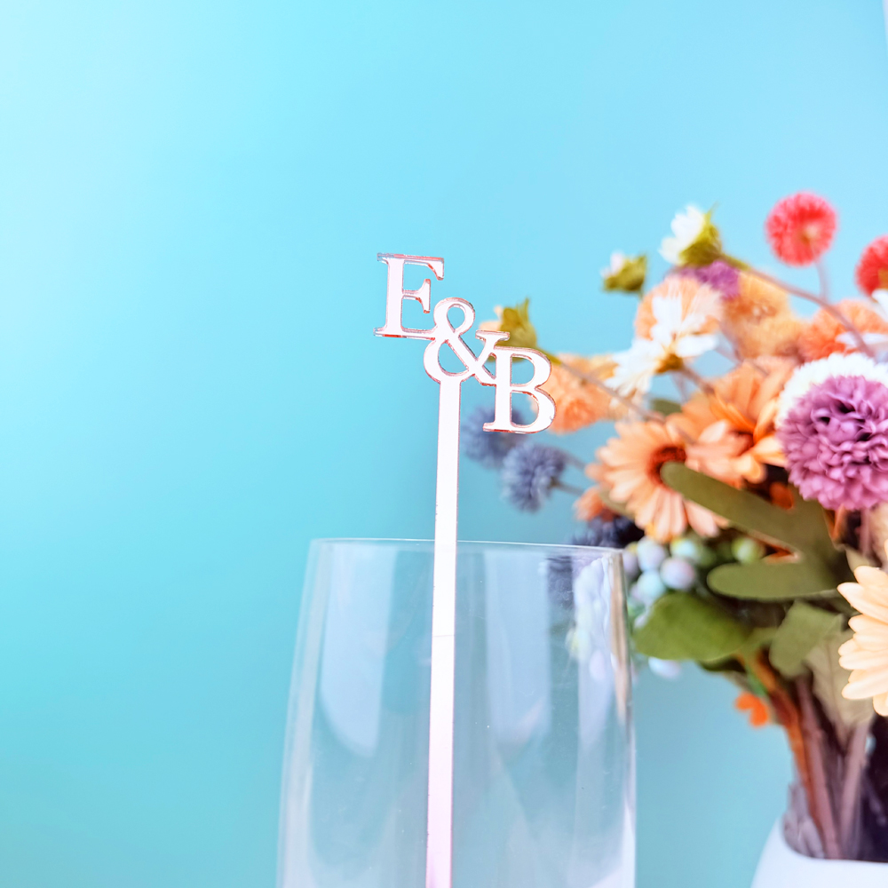 20pcs/50pcs Custom Initial nam - Centerpiece Stick 리뷰 및 가격