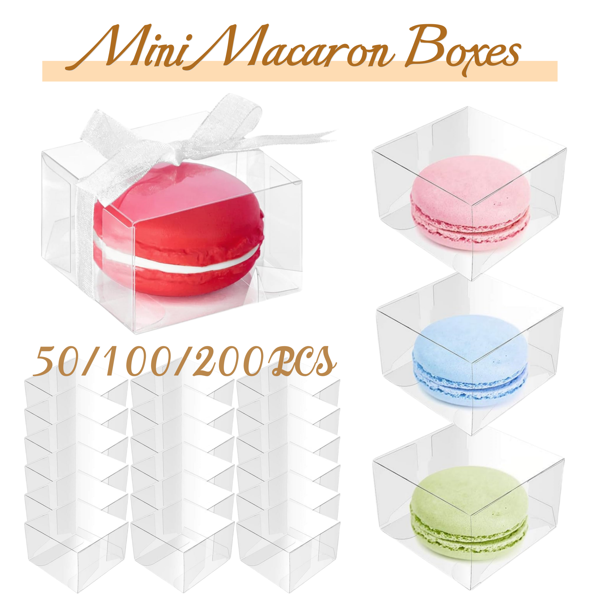 50-200Pcs Mini Macaron Boxes C - Event Party Box 리뷰 및 가격