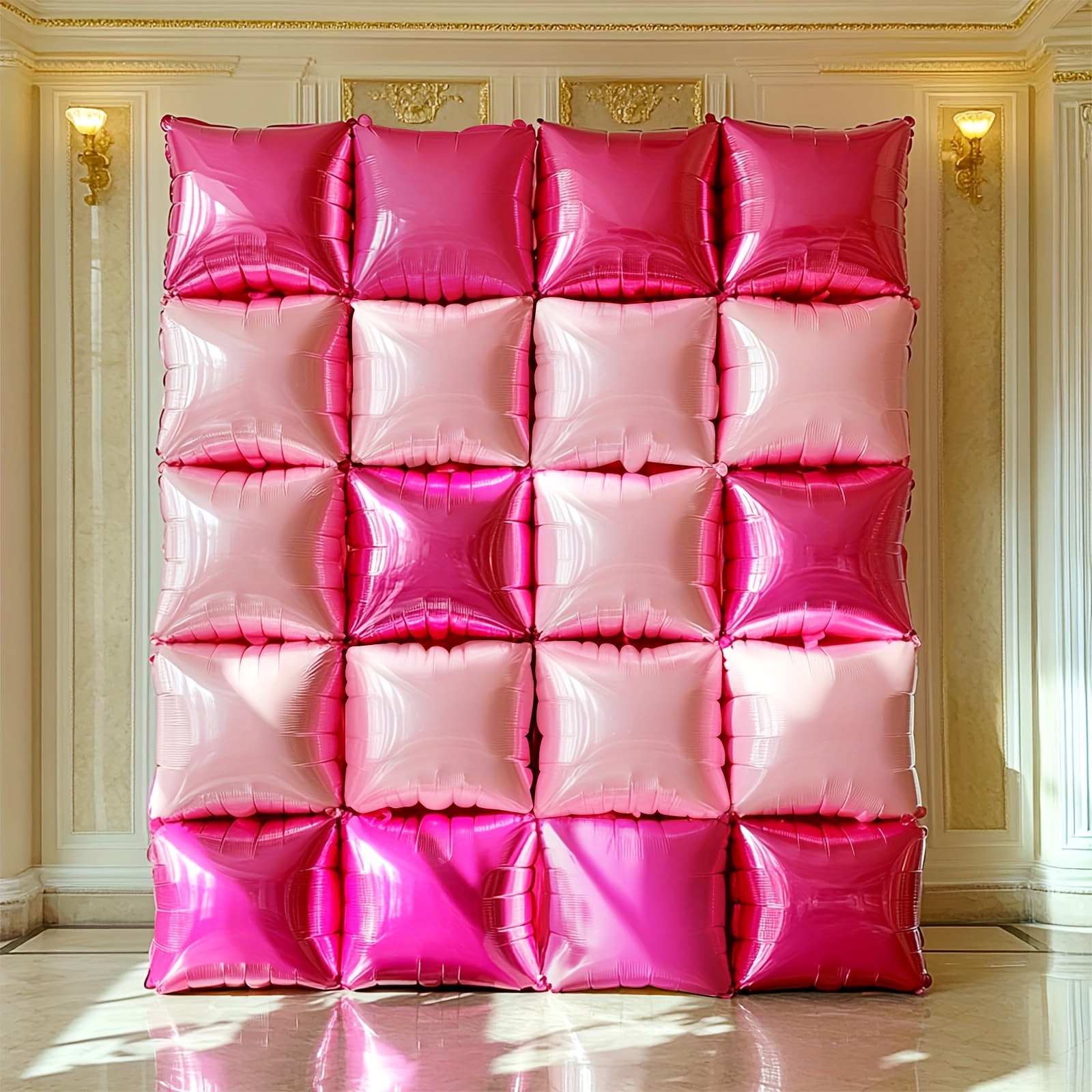 25pcs Magenta Pink Square Foil - Balloon Arch Kit 리뷰 및 가격