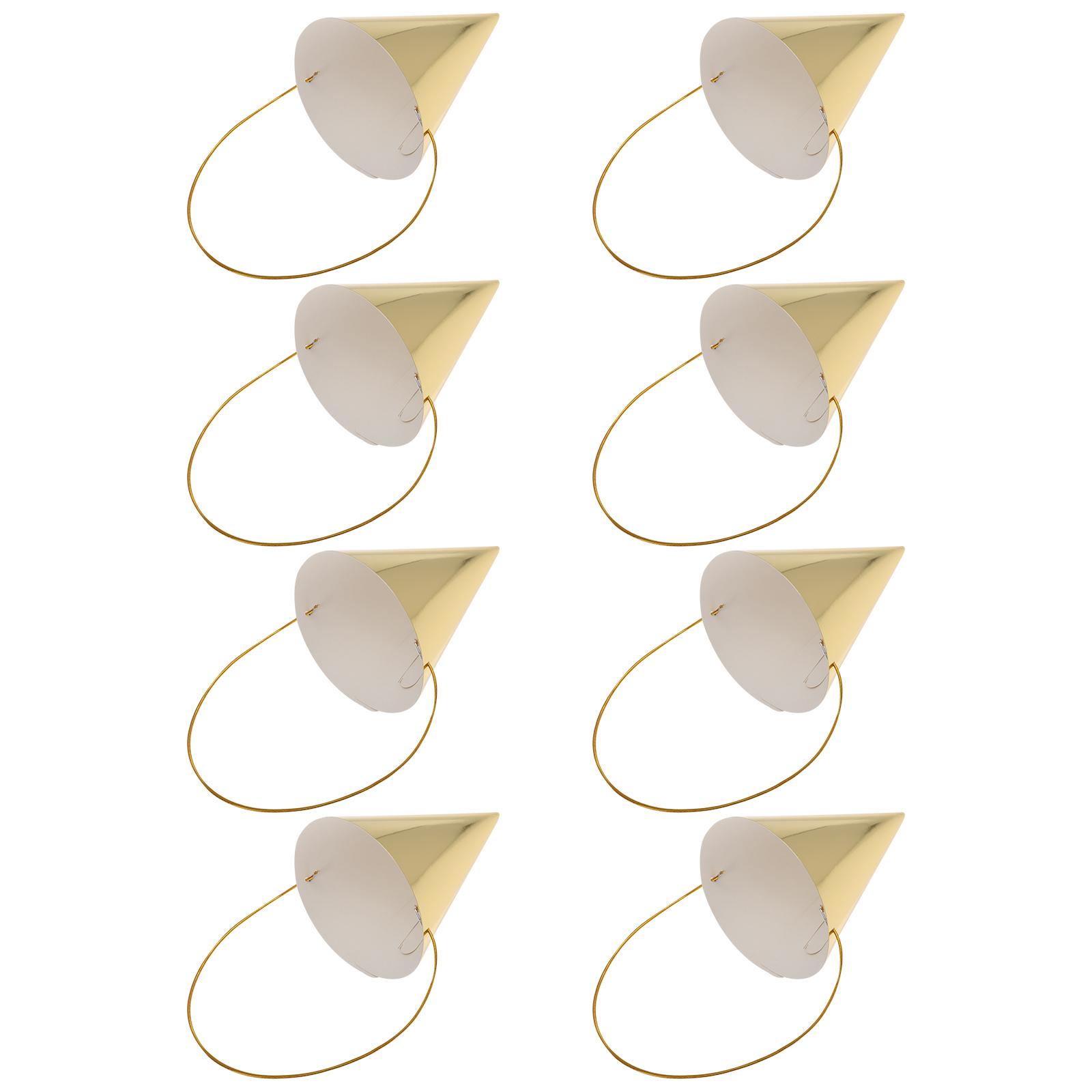 8 Pcs Birthday Hat Mini Assort - Party Hat Cone 리뷰 및 가격