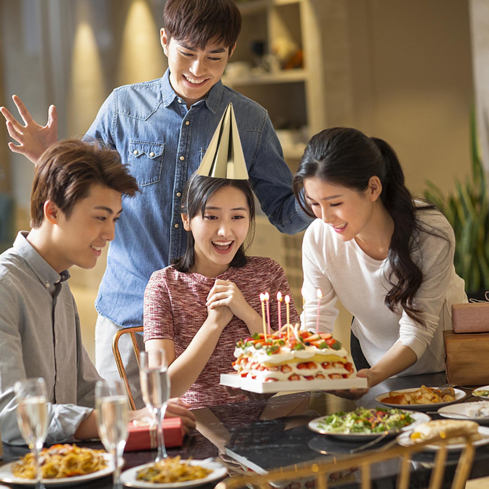 8 Pcs Birthday Hat Mini Assort - Party Hat Cone 리뷰 및 가격