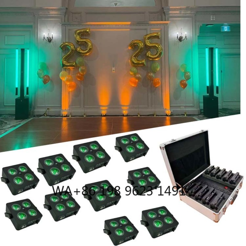 4X18W Flat Mini LED Par Light  - Event Party Dj 리뷰 및 가격