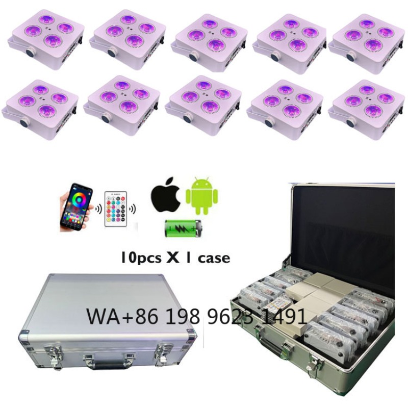 4X18W Flat Mini LED Par Light  - Event Party Dj 리뷰 및 가격