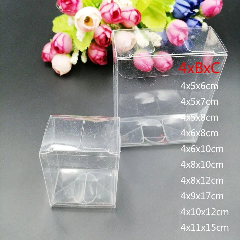 50pcs 4xBxC Rectangle Transpar - Event Party Box 리뷰 및 가격