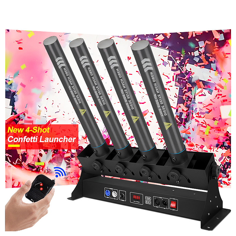 SHTX 4-Tube Confetti Launcher, - Confetti Cannon Tube 리뷰 및 가격
