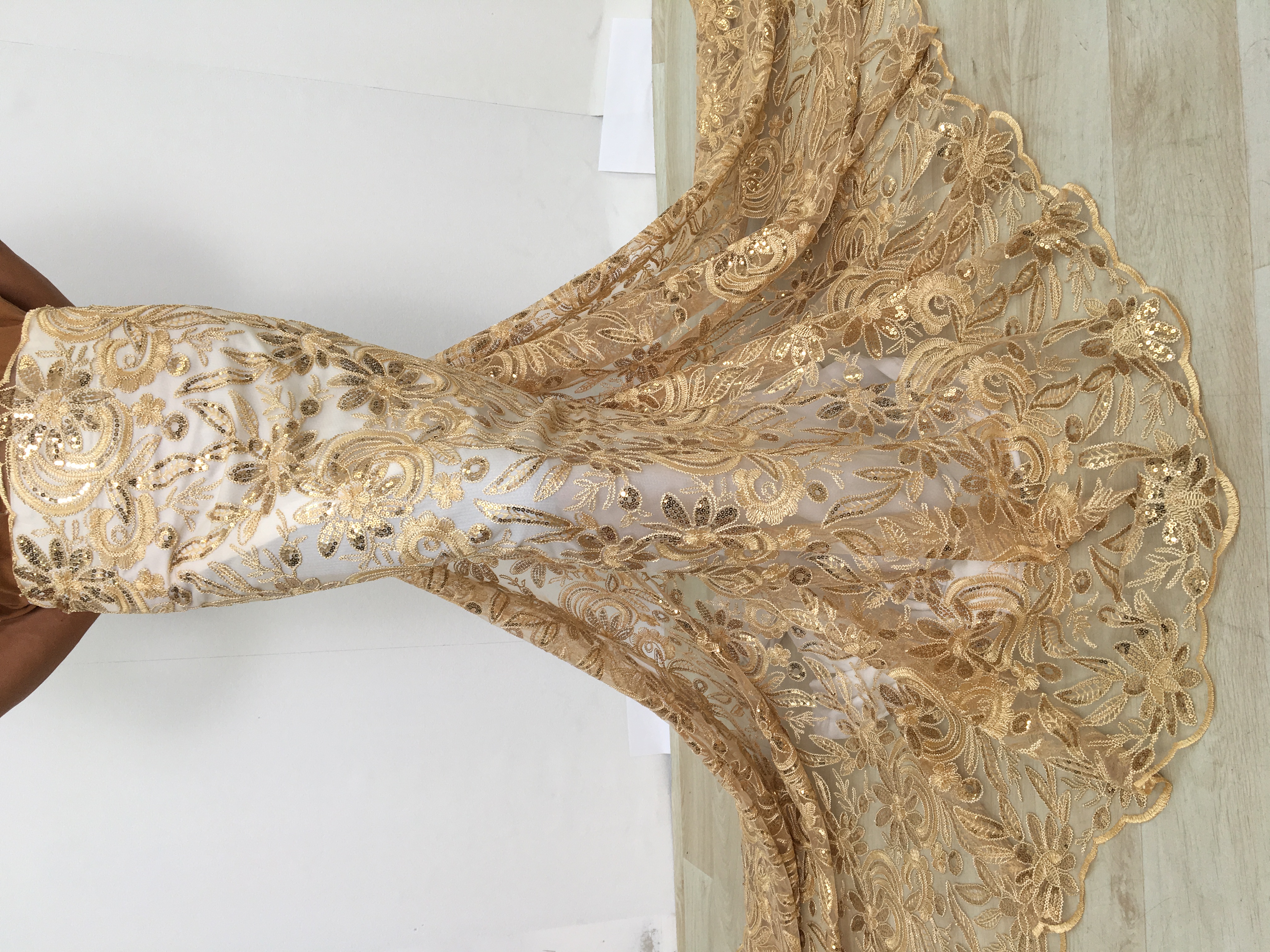 Luxury African Nigerian Tulle  - Glitter Tablecloth 리뷰 및 가격
