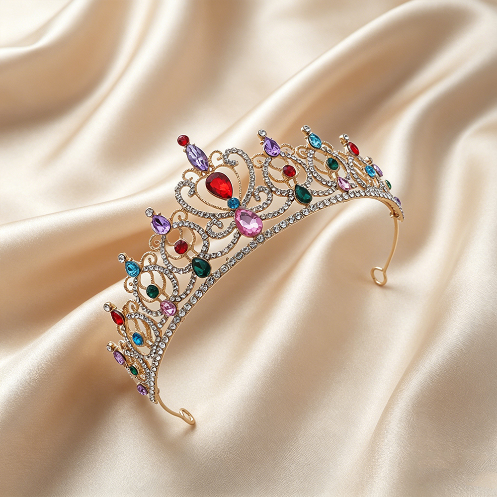 Luxury Vintage Gold Tiara Crow - Event & Party Supply Photos 리뷰 및 가격