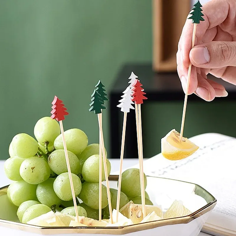 200/50PCS Christmas Fruit Skew - Centerpiece Stick 리뷰 및 가격