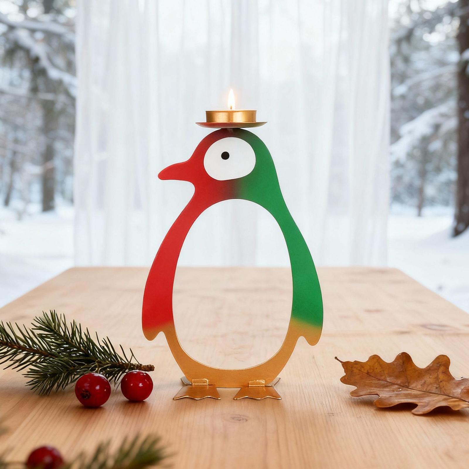 Tea Light Candle Holder Pengui - Centerpiece Stick 리뷰 및 가격