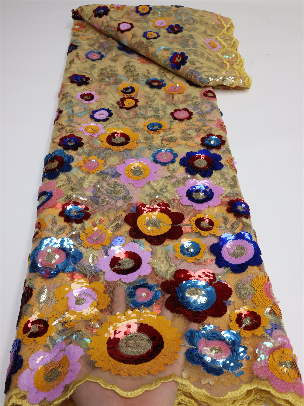 Mesh African Lace Fabric 2025  - Glitter Tablecloth 리뷰 및 가격