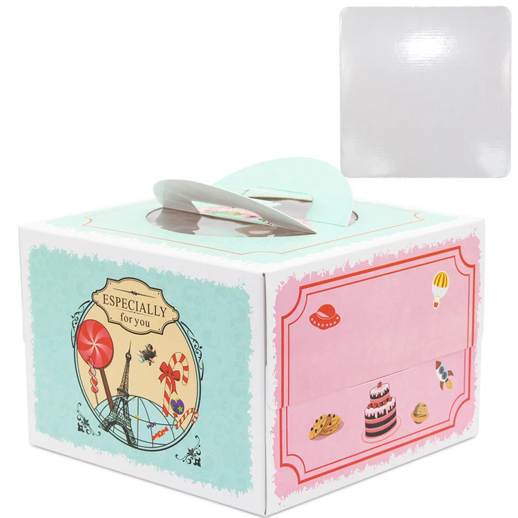 5pcs 8inch cake box with windo - Party Event Supplier 리뷰 및 가격