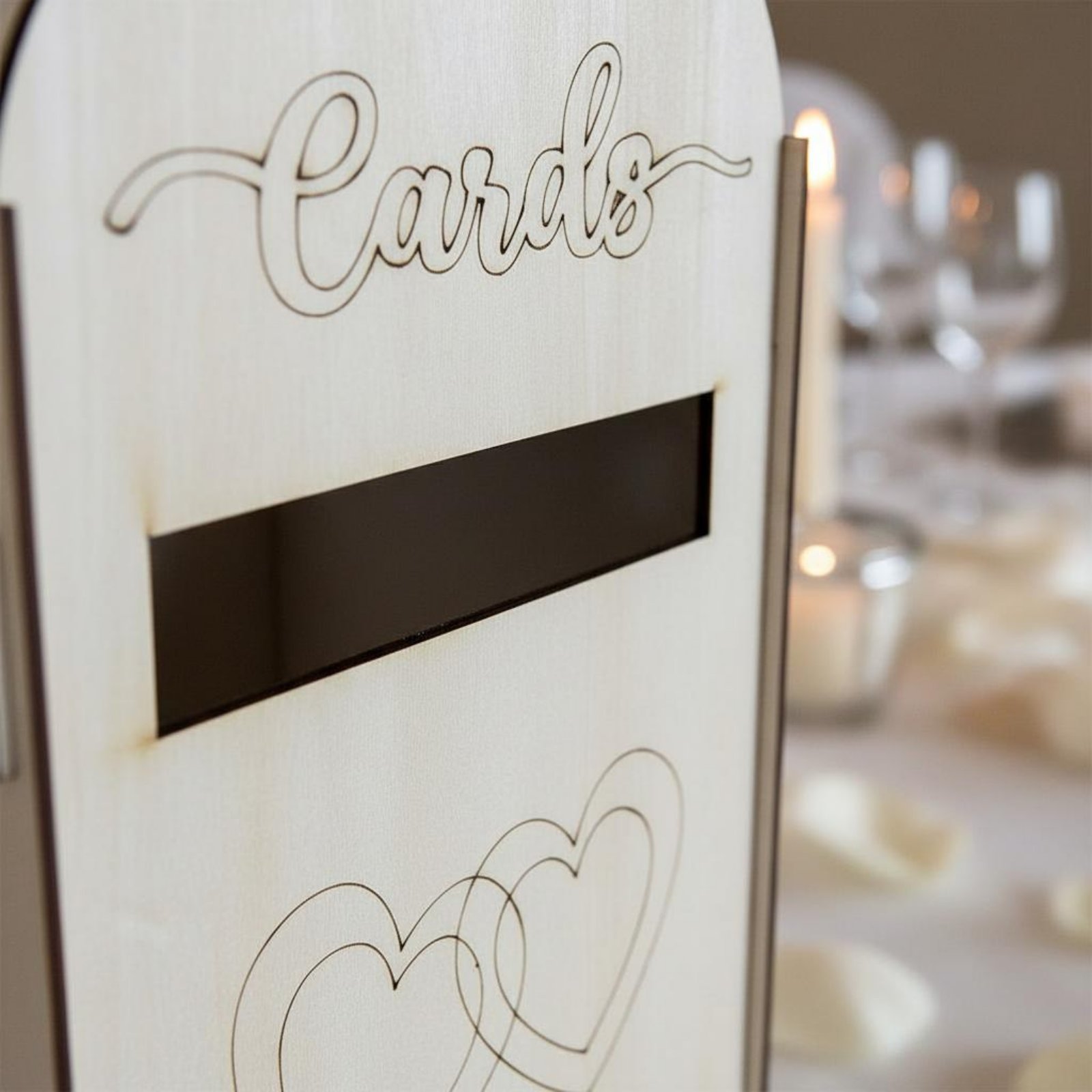 Wooden Wedding Card Box Laser  - Event Party Box 리뷰 및 가격