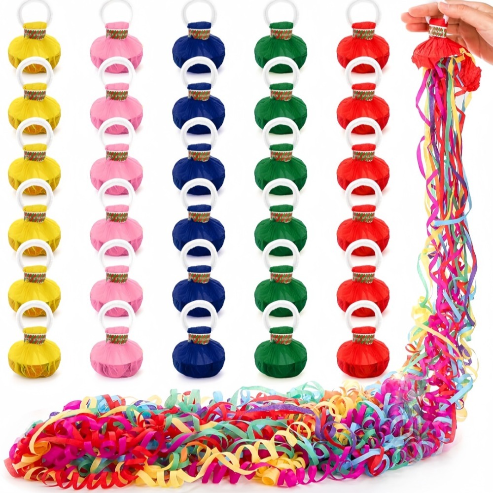 10pcs Hand Throwing Ribbon Pul - Confetti Cannon Tube 리뷰 및 가격