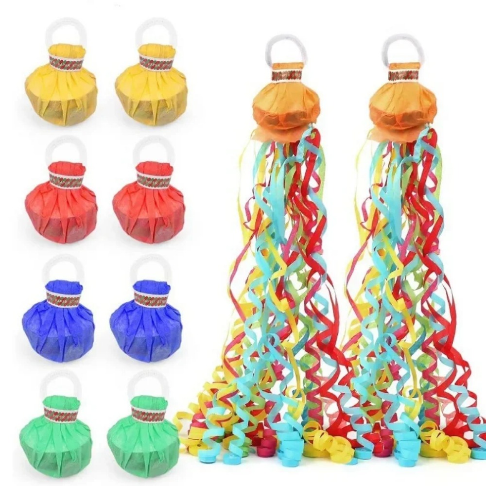 10pcs Hand Throwing Ribbon Pul - Confetti Cannon Tube 리뷰 및 가격